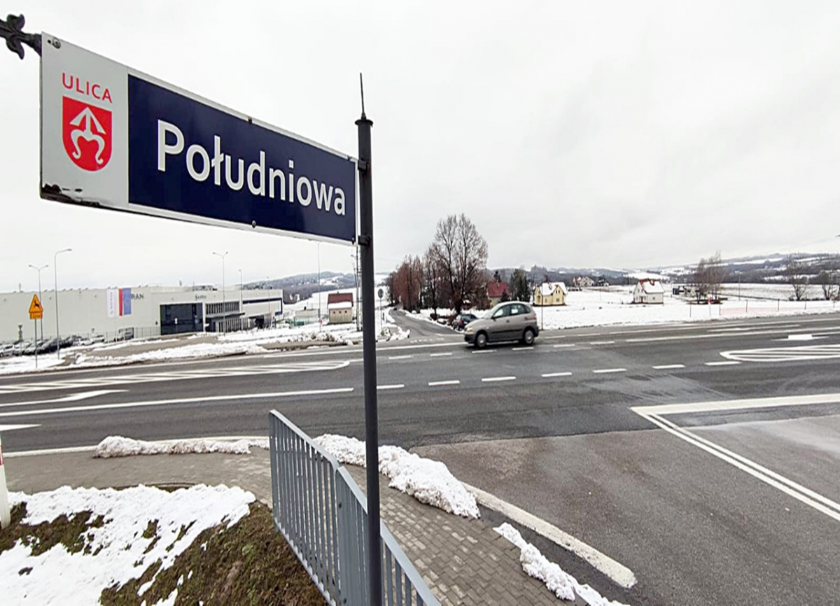 ZDJĘCIE: W. NAJA Niebezpieczne skrzyżowanie ulicy Południowej z obwodnicą Sędziszowa Małopolskiego