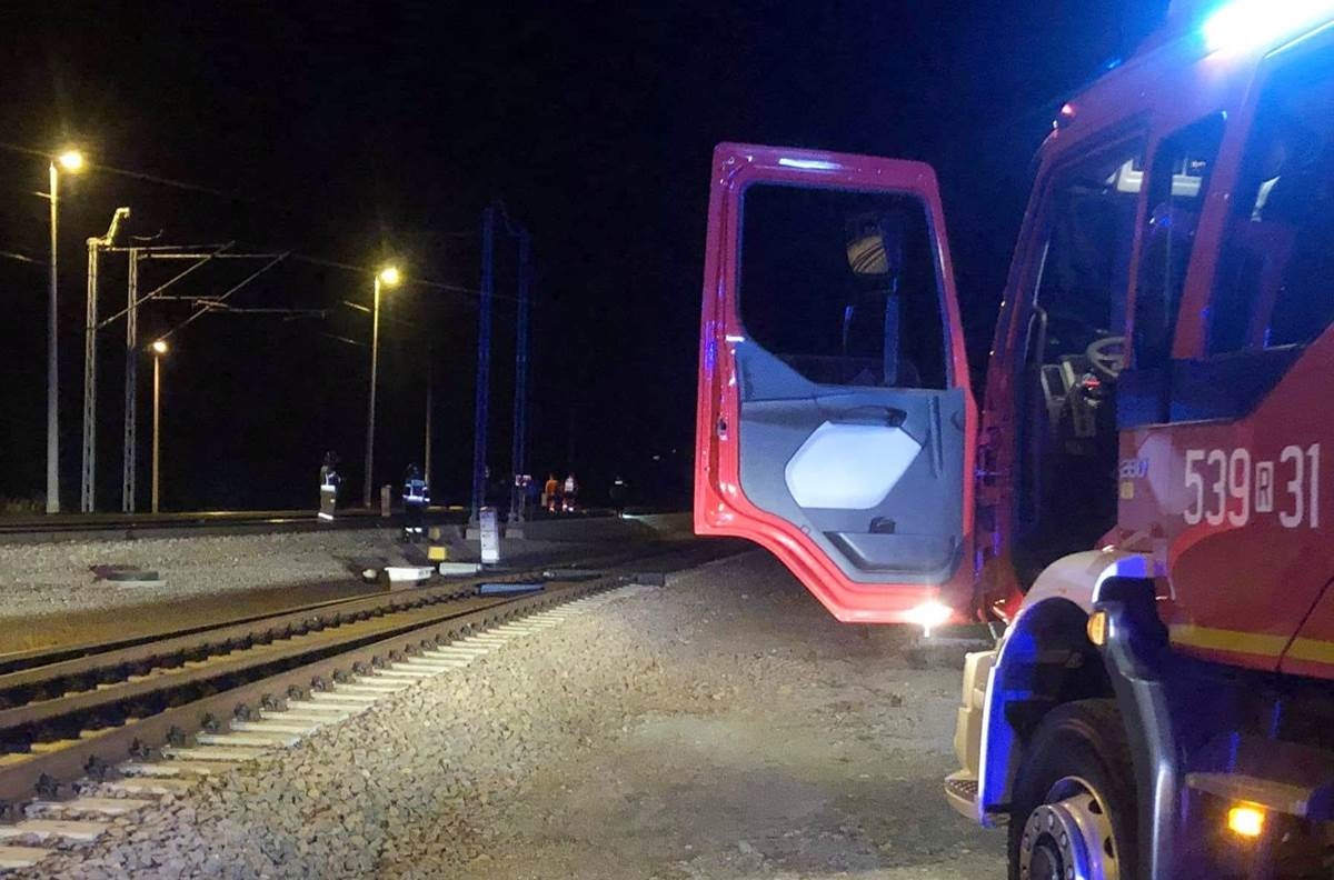 ZDJĘCIE: FACEBOOK/OSP SĘDZISZÓW MAŁOPOLSKI Miejsce w którym doszło do tragicznego zdarzenia w Sędziszowie