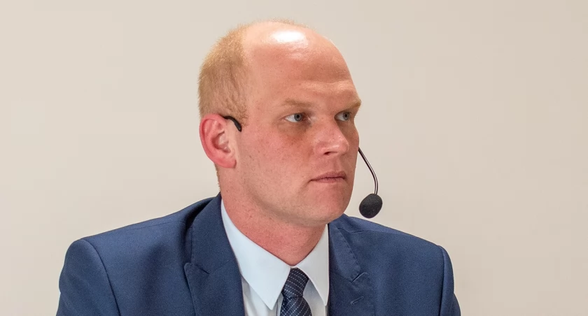 ZDJĘCIE: S. OSKARBSKI Rafał Nędza dał się już poznać jako przewodniczący poprzedniej kadencji Rady Gminy Ostrów