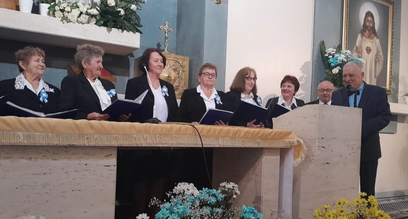 FOTO: GOKIW WIELOPOLE SKRZYŃSKIE Chórzyści śpiewają z ogromną przyjemnością