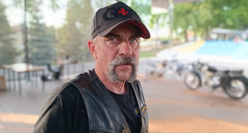 ZDJĘCIE: W. NAJA Robert Ruszel, nie tylko zlot przygotowywał z kolegami, ale też uwijał się jak w ukropie w jego trakcie prowadząc konkursy i doglądając całości