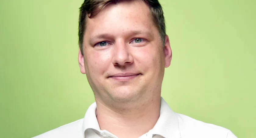 ZDJĘCIE: W. NAJA Bartosz Curzytek pierwsze kroki w świecie badmintona robił w Ropczycach, teraz jest szefem podkarpackiego związku tej dyscypliny