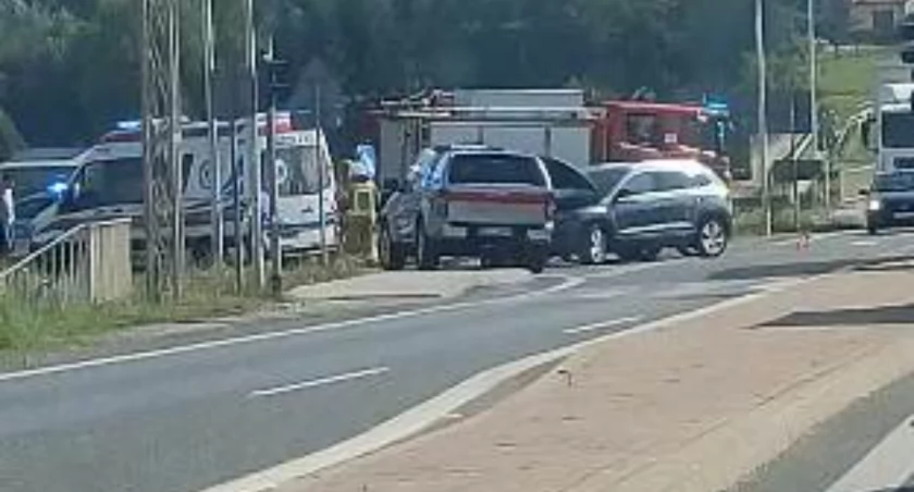 ZDJĘCIE: K. IGNAS Największe utrudnienia dotyczą kierowców, którzy chcieli zjechać ze skrzyżowania w ulicę Witosa, w kierunku centrum Sędziszowa