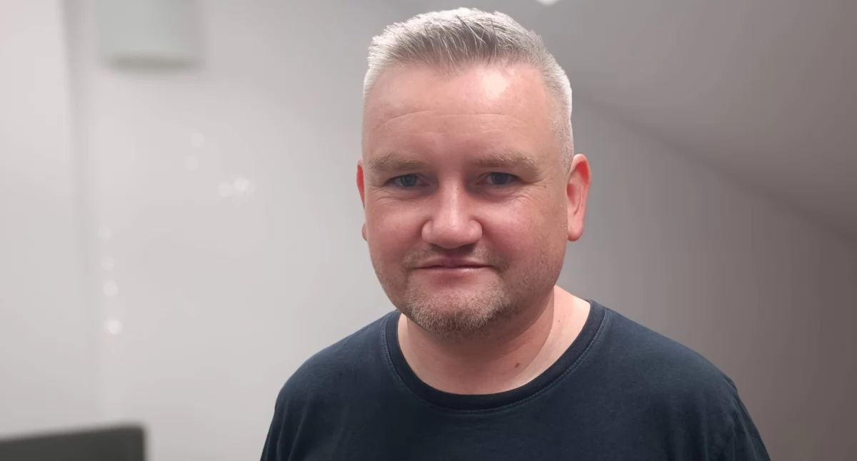 ZDJĘCIE W. NAJA Szymon Pacyna od lat bada historię powiatu zwłaszcza tą, która dotyczy I i II wojny światowej