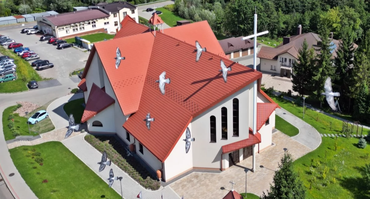 Kościół i religia, Kościół Barbary Ropczycach Parafia Barbary zotał erygowany lipca - zdjęcie, fotografia