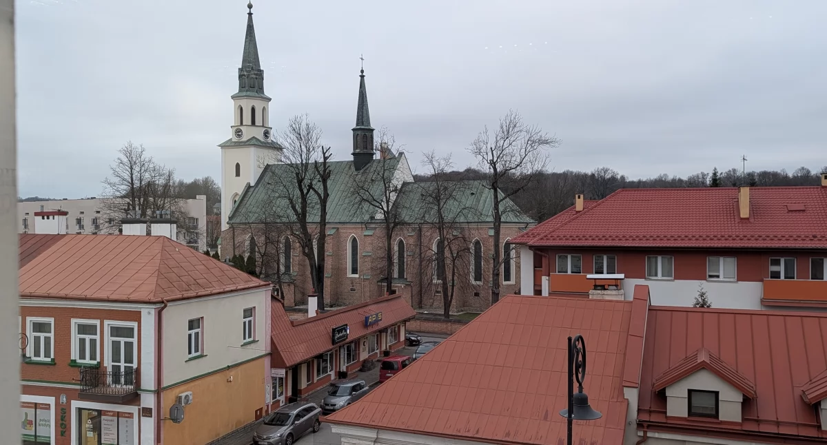 Widok centrum Ropczyc