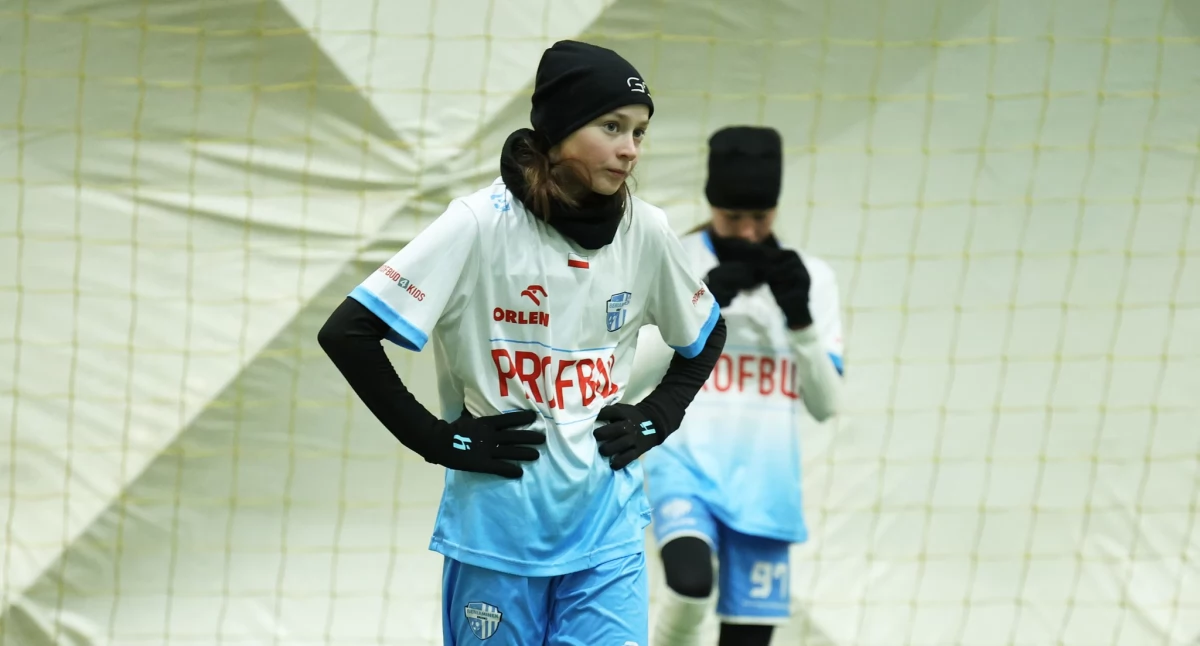 Aleksandra Sędłak podczas treningu. 