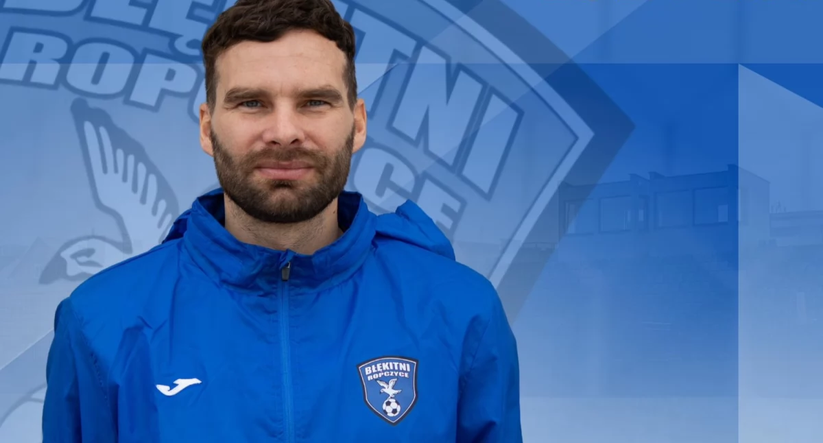 FOTO: BŁĘKITNI ROPCZYCE - Bramkarz Wojciech Daniel wraca do macierzystego klubu - Błękitnych Ropczyce.