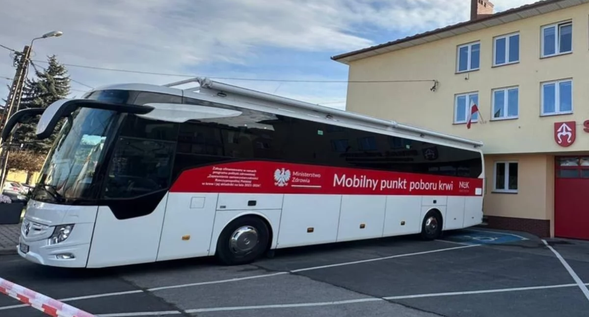 FOTO: G. WSZOŁEK - Podobnie jak w trakcie wcześniejszych akcji krwiodawstwa, mobilny punkt poboru stanie przed budynkiem, w którym mieszczą się Miejsko-Gminny Ośrodek Pomocy Społecznej i OSP Sędziszów Małopolski.