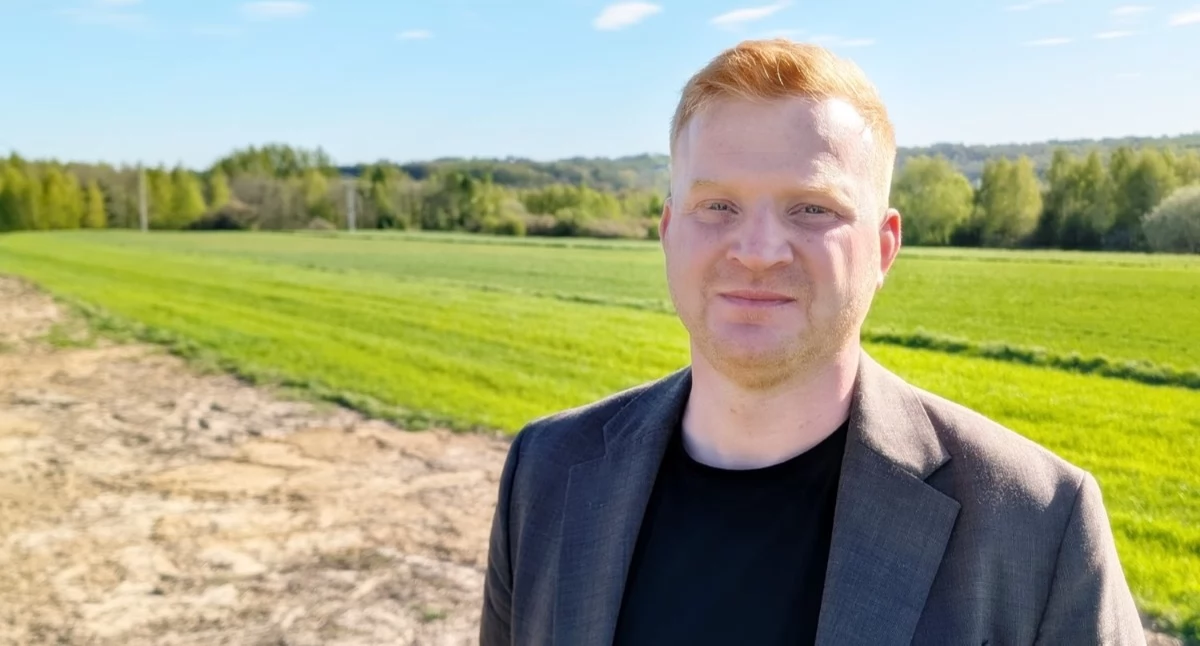 Na zdjęciu Adam Wojnarowski.