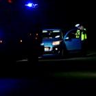 ZDJĘCIE: W. NAJA Czynności policji po potrąceniu pieszego na ulicy Borkowskiej