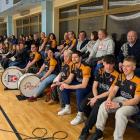  Fani KS Marba Sędzisz&oacute;w podczas sobotniego meczu.&nbsp; 
