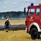 ZDJĘCIE: W. NAJA Pożar ścierniska w Wolicy Ługowej
