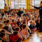 FOTO: S. OSKARBSKI - Podczas spotkania z policjantkami dzieci dowiedziały się m.in. o...