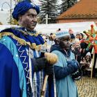  Ucharakteryzowany na jednego z mędrc&oacute;w uczestnik Orszaku Trzech Kr&oacute;li...