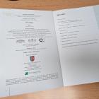 Strona nr2 przewodnika z informacjami o patronach, autorach i sponsorach z widocznym...