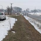  Widok obwodnicy Sędziszowa Małopolksiego DK94 w kierunku wschodnim mniej więcej na...