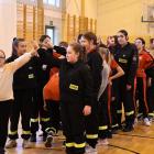 Zabawy ruchowe podczas sobotnich zajęć