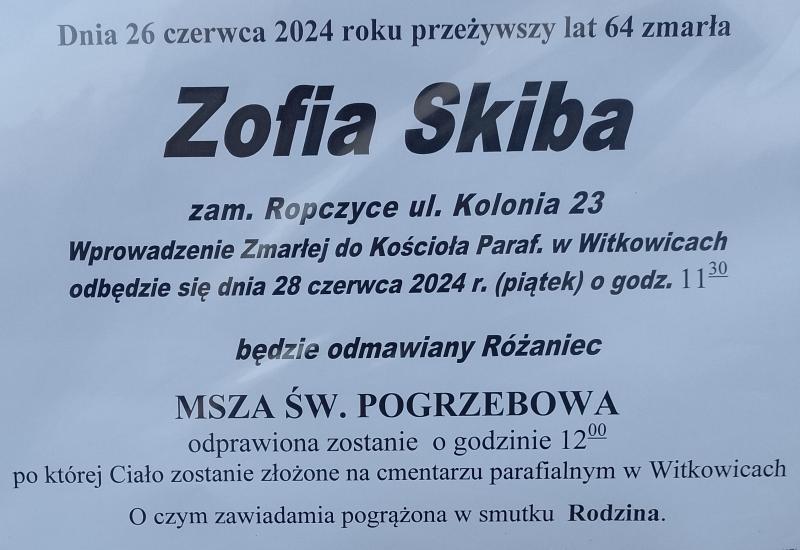 Zofia Skiba
