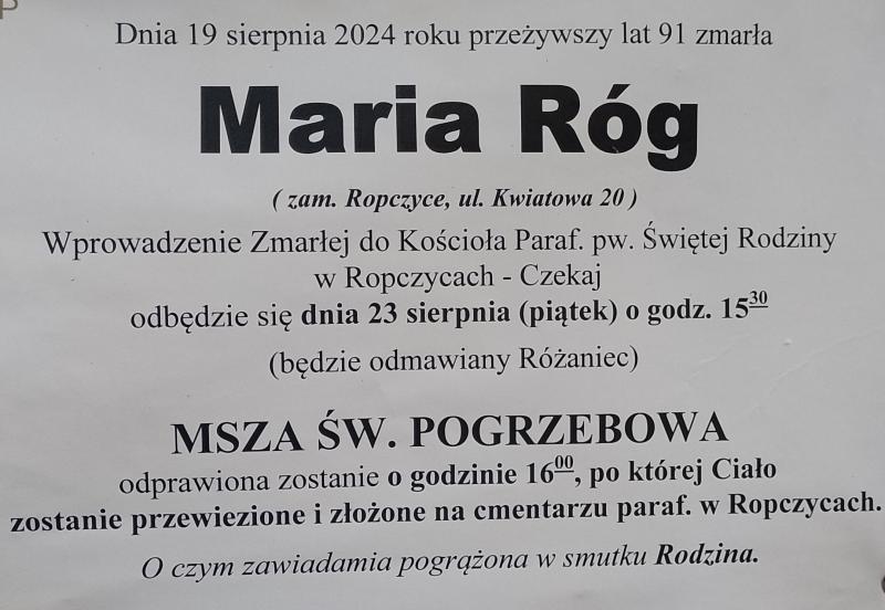 Maria Róg