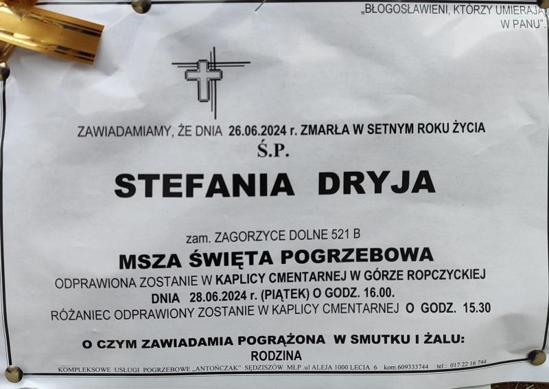 Stefania  Dryja
