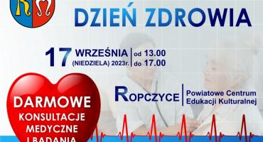 Powiatowy Dzień Zdrowia - darmowe konsultacje medyczne i badania (Niedziela 17 Września - Ropczyce) OGŁOSZENIE PŁATNE