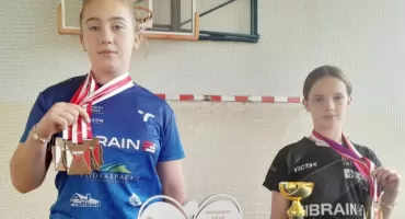 Małgosia i Wiktoria Poręba są coraz lepsze w tenisa stołowego. Siostry z Wielopola gromadzą kolejne sukcesy