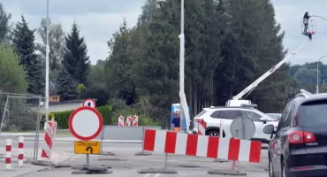 Uwaga kierowcy! Przez dwa dni zamknięty ruch na nowo budowanym rondzie w Sędziszowie Małopolskim