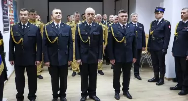 Awanse strażaków w Ropczycach. Nowe nominacje w KP PSP Ropczyce