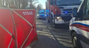 Tragiczny finał zdarzenia w Sędziszowie Małopolskim. Kierowca zmarł w szpitalu