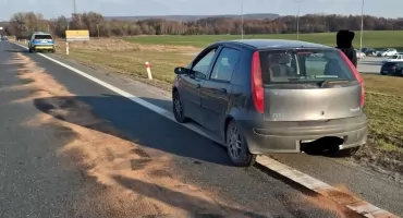 Sędziszów Małopolski: kolizja trzech samochodów na obwodnicy
