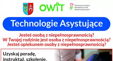 Technologie Asystujące Jesteś osobą z niepełnosprawnością? W Twojej rodzinie jest osoba z niepełnosprawnością? Jesteś opiekunem osoby z niepełnosprawnością?