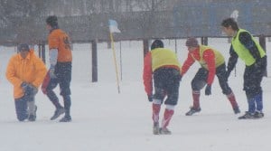 Piłkarze z powiatu zaczęli grać zimowe sparingi