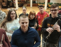 Miejska Orkiestra Dęta ćwiczy przed urodzinami miasta.  Ropczyce w marcu świętują VIDEO